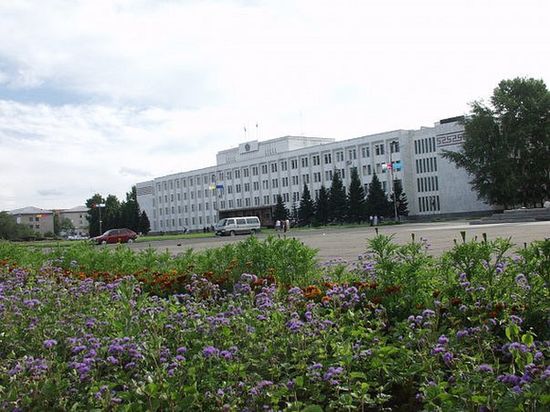 Здание правительства Республики Тыва.