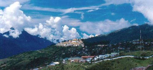 Город Таванг и монастырь