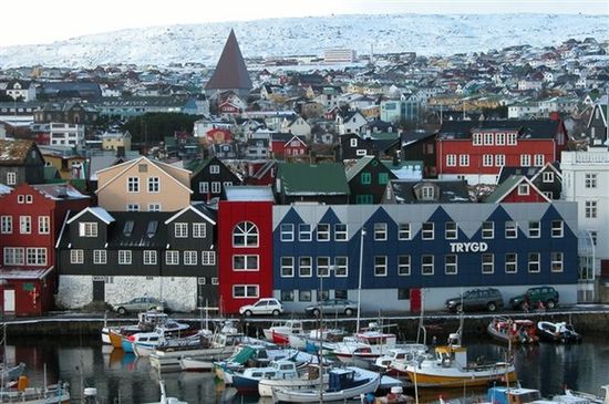 Столица Фарерских островов г. Торсхавн