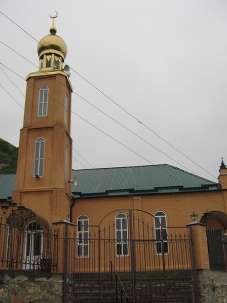 Мечеть расположенная в селение Хачарой