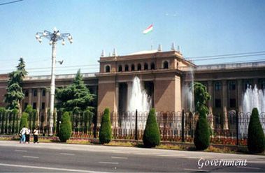 Здание правительства Душанбе