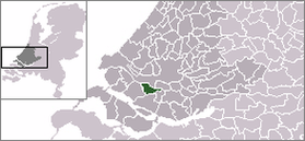 Расположение общины Спейкениссе на карте Нидерландов