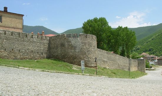 Шекинская крепость, XV в.