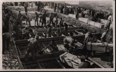 «Конвой 35-ти». Подготовка к захоронению погибших. Январь 1948
