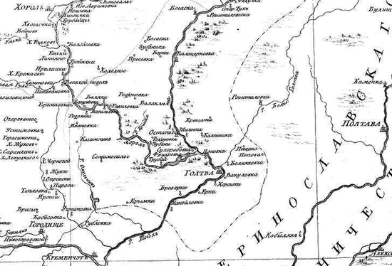 Карта 1800