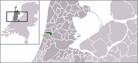 Расположение общины Бевервейк на карте Нидерландов