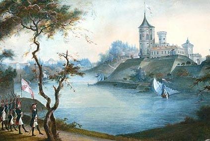 Крепость Бип в начале XIX века