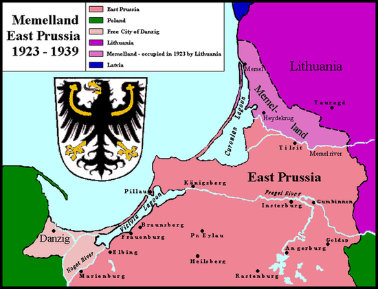 Межвоенный Мемельланд (1923—1939)
