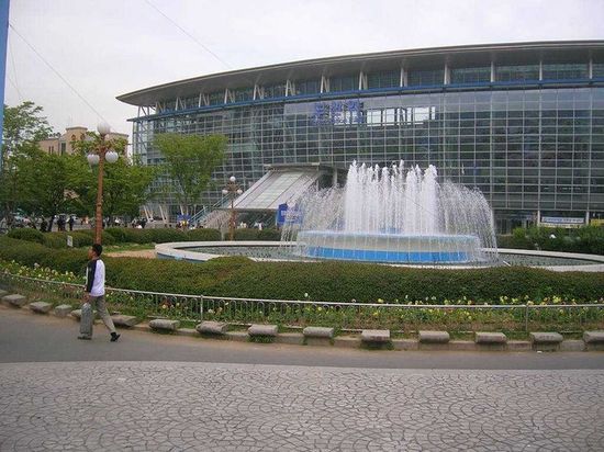 Вокзал города Пусан.