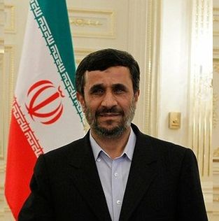 Президент Ирана Махмуд Ахмадинежад (перс. محمود احمدی‌نژاد)‎