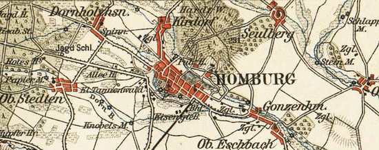 Окрестности Бад-Хомбурга, 1893