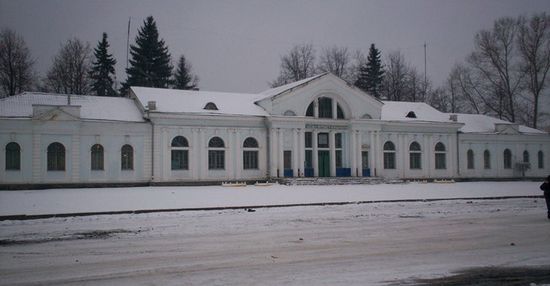 Вокзал станции Гусь-Хрустальный