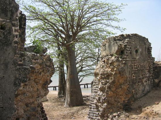 Руины на острове Джеймс