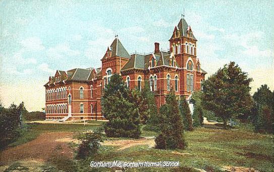 Школа в Гореме, 1905 год (теперь Университет Южного Мэна)