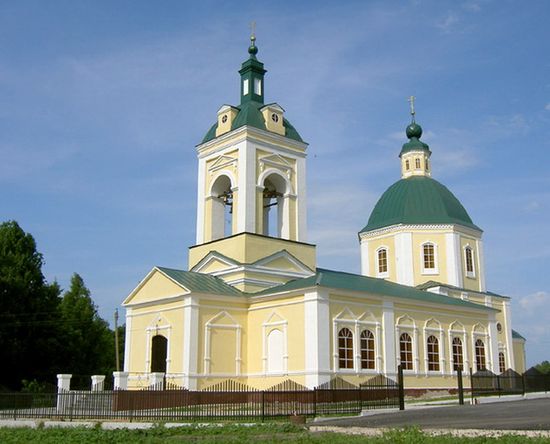 Церковь Богоявления Господня в с. Паниковец. Дата постройки: между 1773 и 1793 гг.