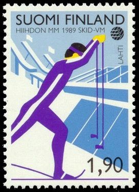 Лыжные трамплины в спортивном центре Лахти