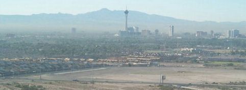 Вид на Лас-Вегас из Норт-Лас-Вегаса