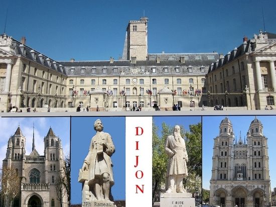 Дижонские достопримечательности: герцогский дворец, собор, церковь Сен-Мишель
