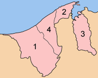 Административное деление Брунея