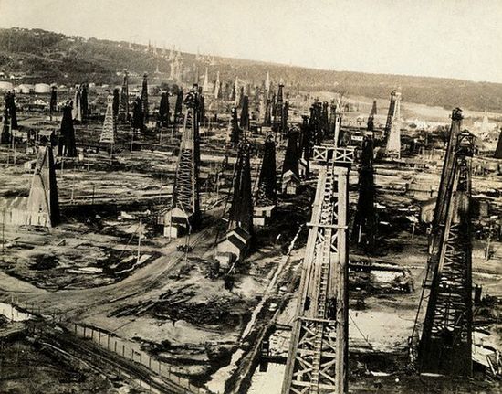 Добыча нефти, 1920-е