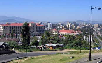 Панорама Аддис-Абебы