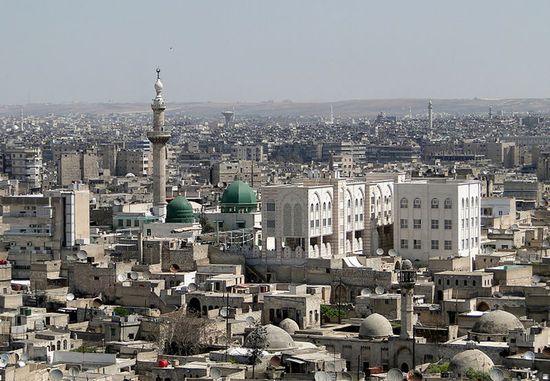 Город Алеппо в 2010 году