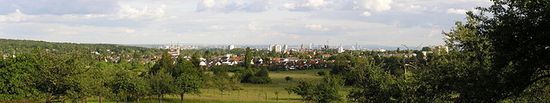 Панорама Бад-Хомбурга
