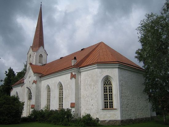 Эстонская евангельская лютеранская церковь в Муствеэ