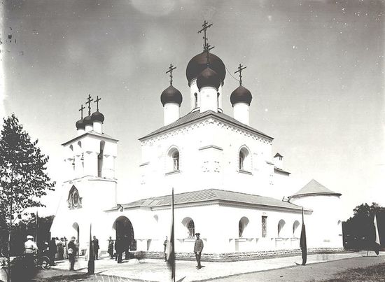 Церковь Преображения Господня. Фото 1914 года