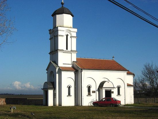 Новая православная церковь в селе