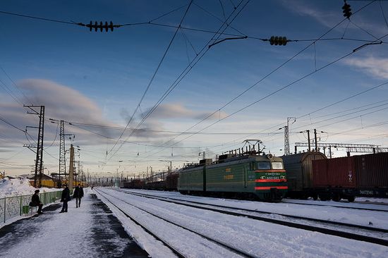 Железнодорожная станция Междуреченск