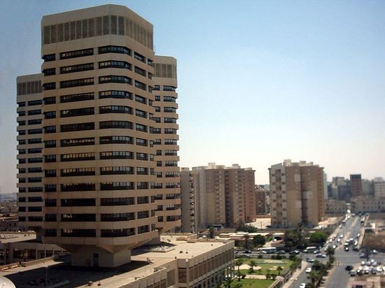 Высотки делового центра Триполи