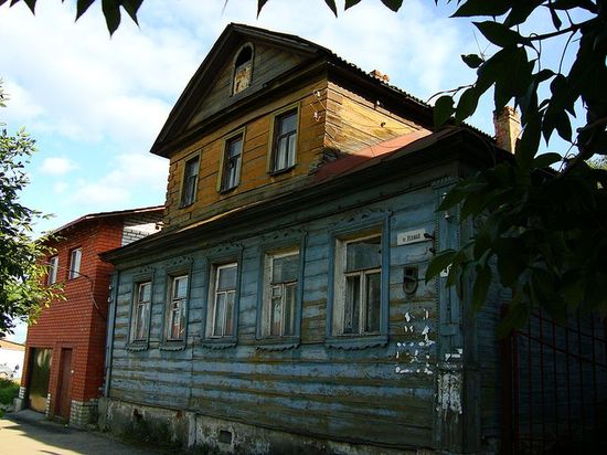 Деревянный дом на ул. Ленина