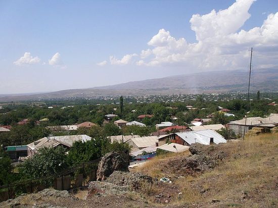 Вид на село Ошакан