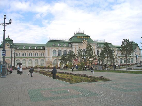 Вокзал станции Хабаровск-1