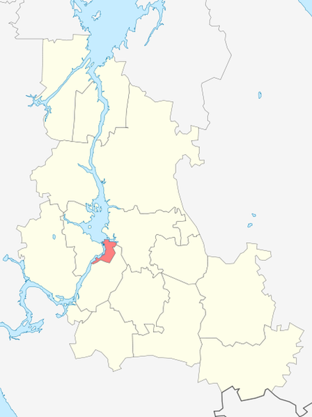 Городское поселение Шексна на карте района