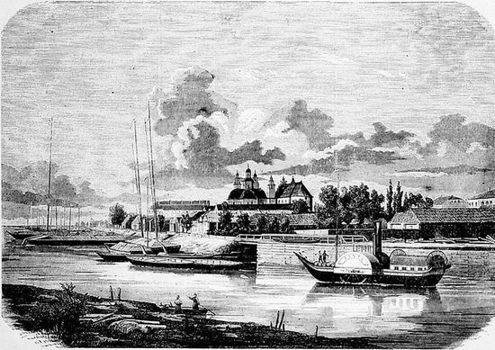 Пинск в 1863 году