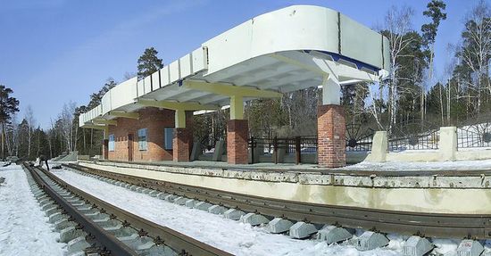 Станция «Солнечная» детской железной дороги