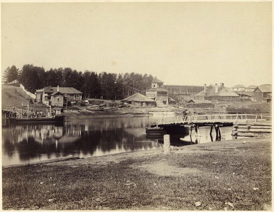Усолье-Сибирское в 1880-е годы.
