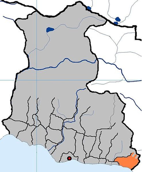 Расположение села Псырдзха