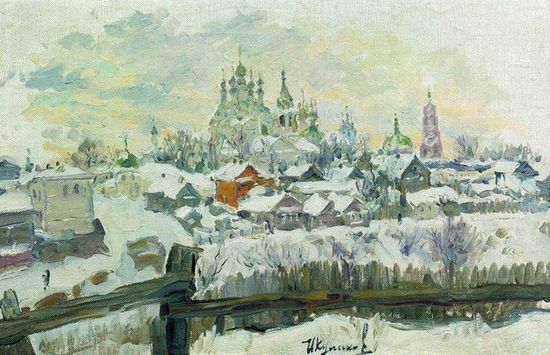 Улицы и переулки Мурома на картине И. С. Куликова