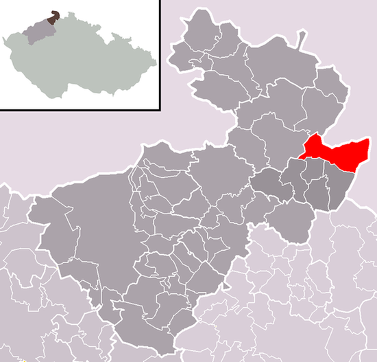 Община Варнсдорф на карте
