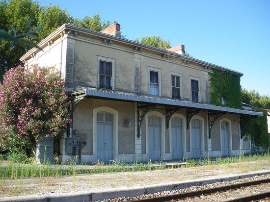 Железнодорожный вокзал Монтё.