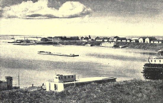 Вид на Сент-Майкл (примерно 1908 г.)