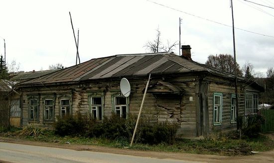 Деревянный дом в Тарусе