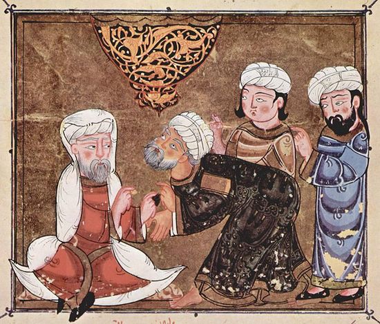 Абу Зейд обращается к судье Мааррат (1334).