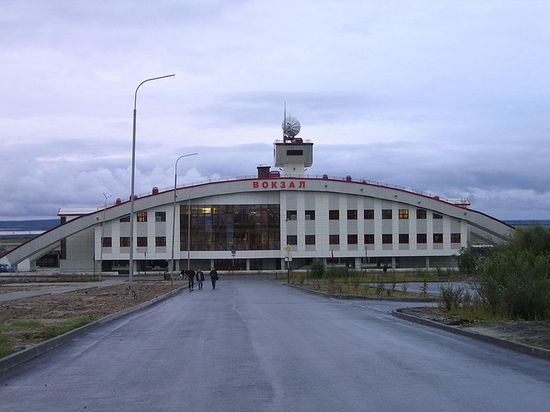 Вокзал города Лабытнанги