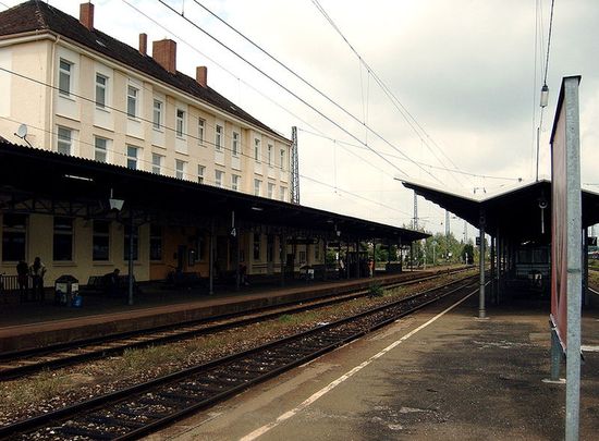 Нёрдлинген, вокзал