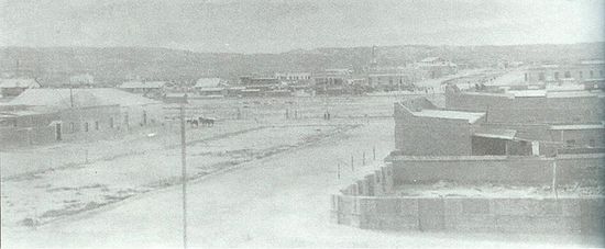 Центр Неукена в 1916 году
