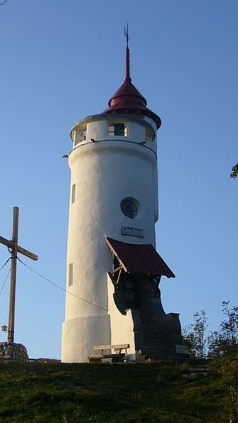 Башня Урлингерварте на горе Блассенштайн